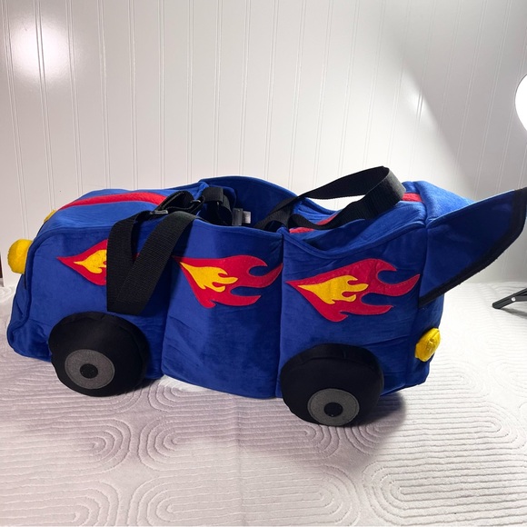 HANNA ANDERSSON Kids Toddler 3D RACE CAR RACECAR DRIVER COSTUME No HELMET - Picture 7 of 10
